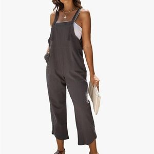 Jumpsuit overalls - grey, new with tags